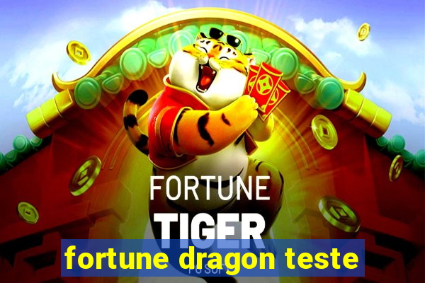 fortune dragon teste